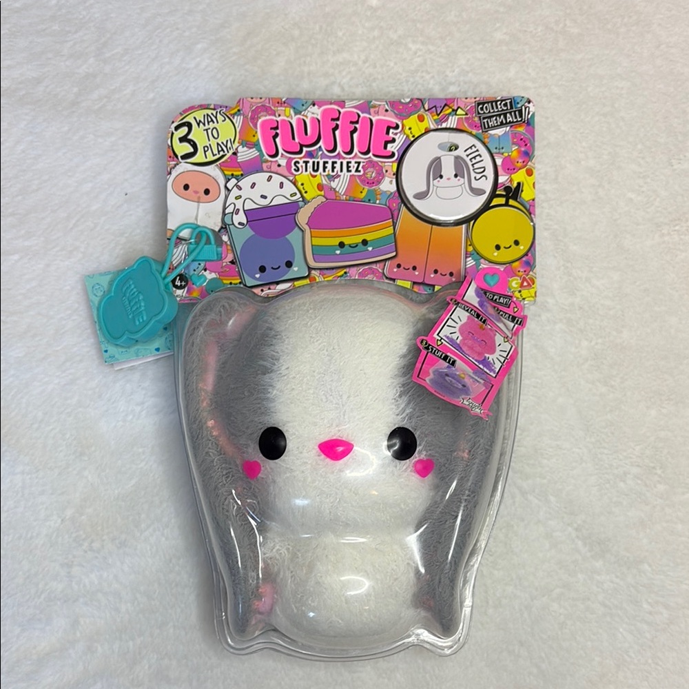 White and Gray Stuffed Animal Toy